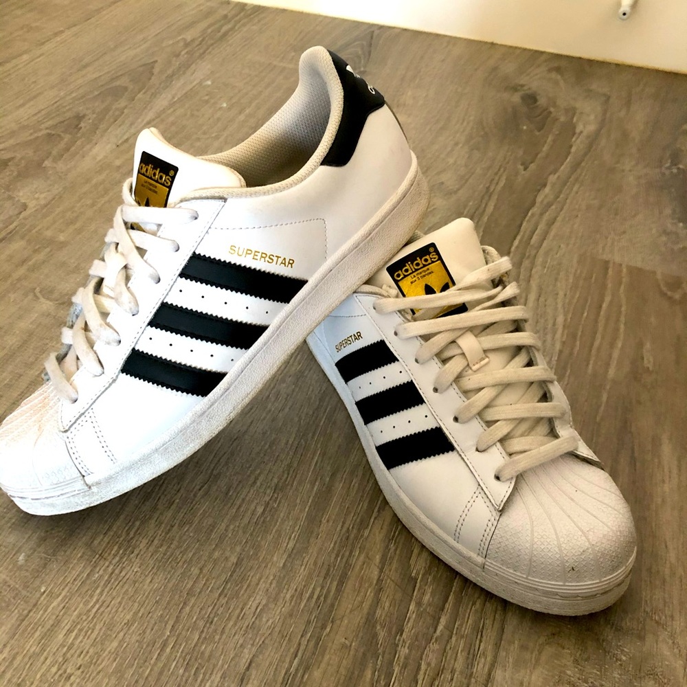 ADIDAS Superstar Preworn Distressed